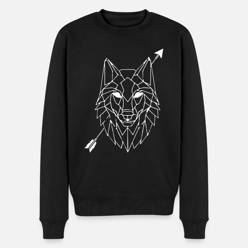 Loup - Pull Premium bio Homme - noir