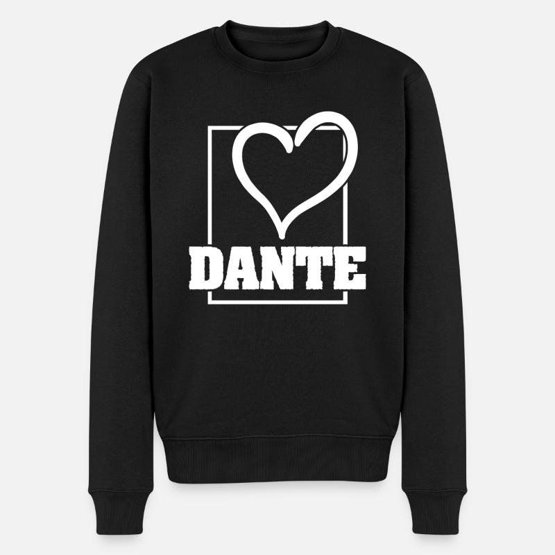 Mme Dante - Pull Premium bio Homme - noir