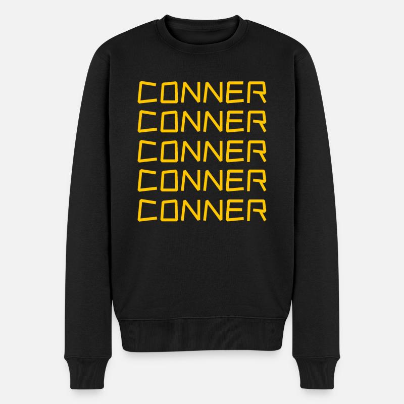 Conner - Pull Premium bio Homme - noir