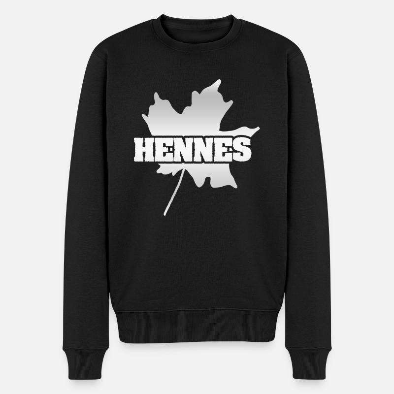 Hennes Hennes - Pull Premium bio Homme - noir