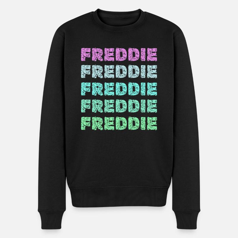 Freddie Freddie - Pull Premium bio Homme - noir