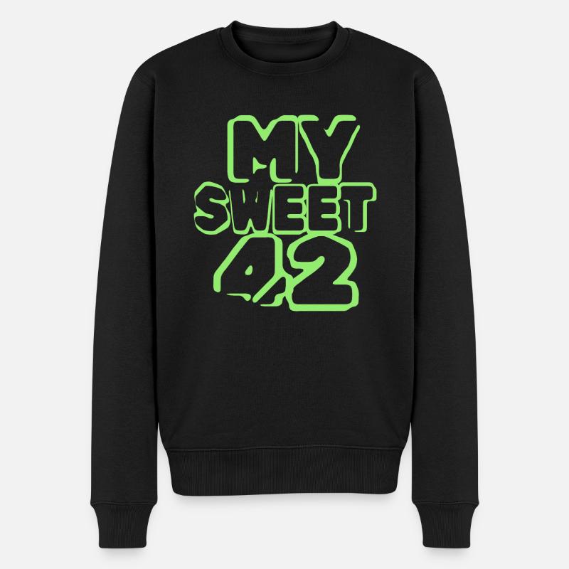 Doux 42 - Pull Premium bio Homme - noir