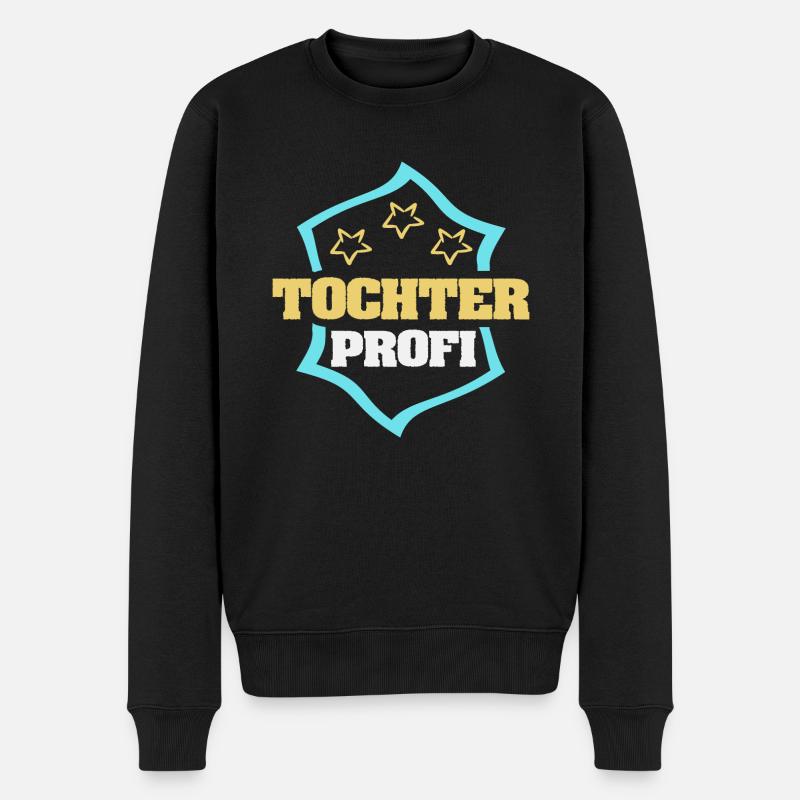 Profession Fille - Pull Premium bio Homme - noir