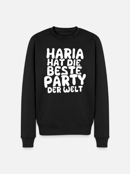Destination de vacances Haria - Pull Premium bio Homme - noir
