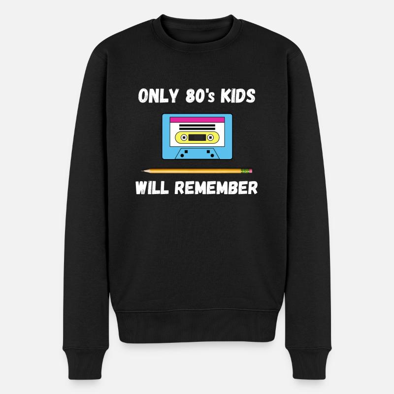 Cassette stylo - Pull Premium bio Homme - noir