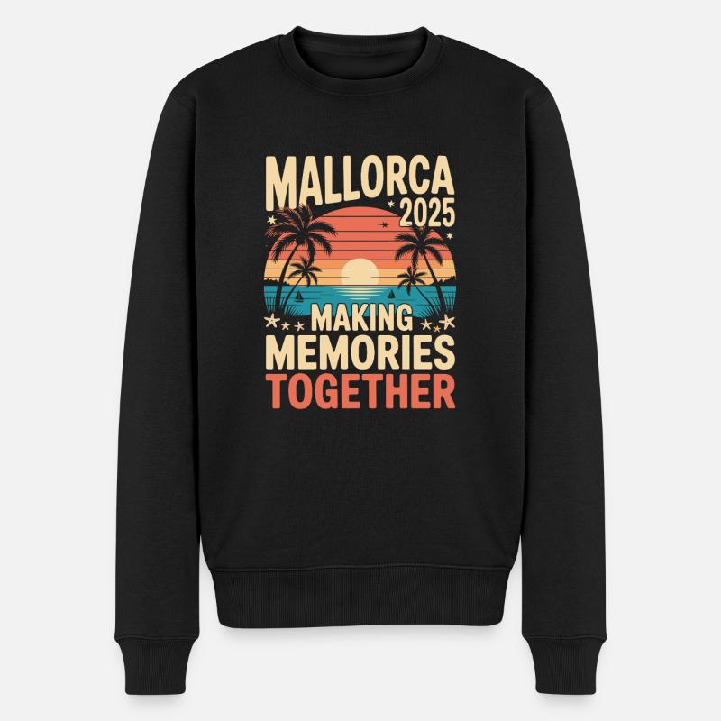 Majorque 2025 - Pull Premium bio Homme - noir