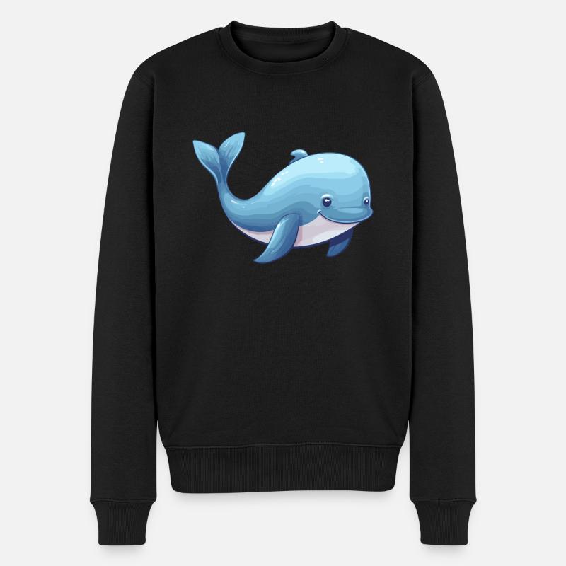 Bébé cachalot - Pull Premium bio Homme - noir