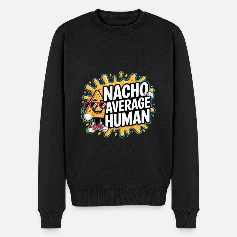 Nacho Personne moyenne - Pull Premium bio Homme - noir