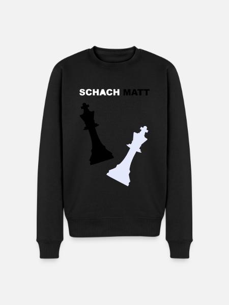 Schach - Männer Premium Bio Pullover - Schwarz