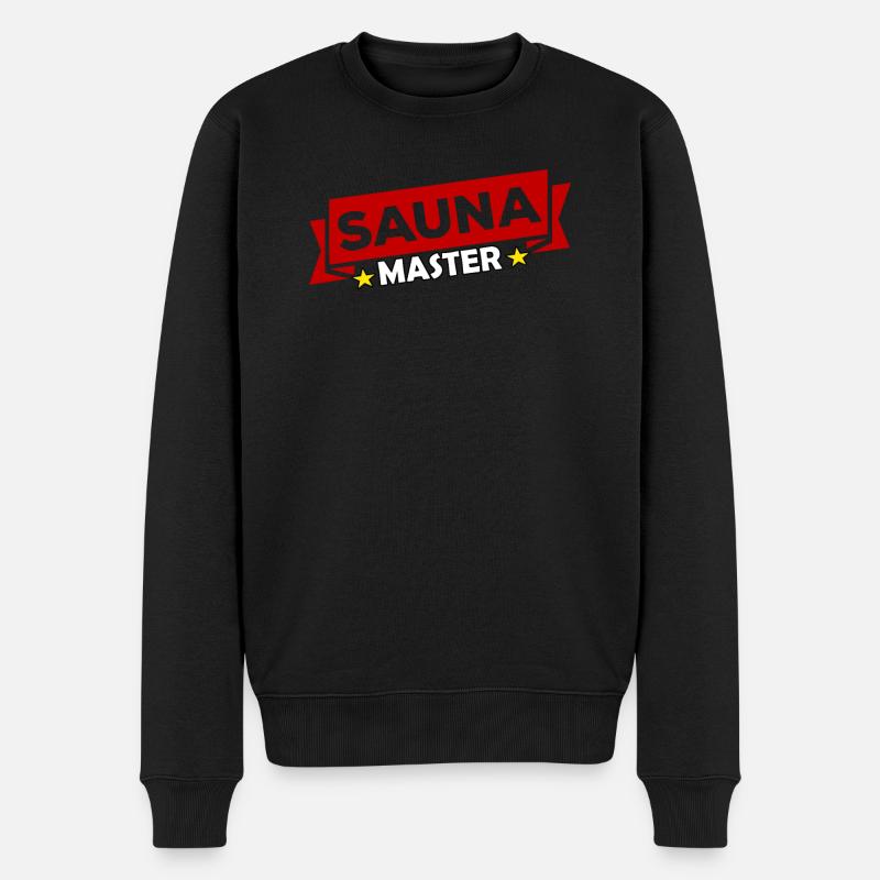 Sauna Master sauna Wellness Spa - Pull Premium bio Homme - noir