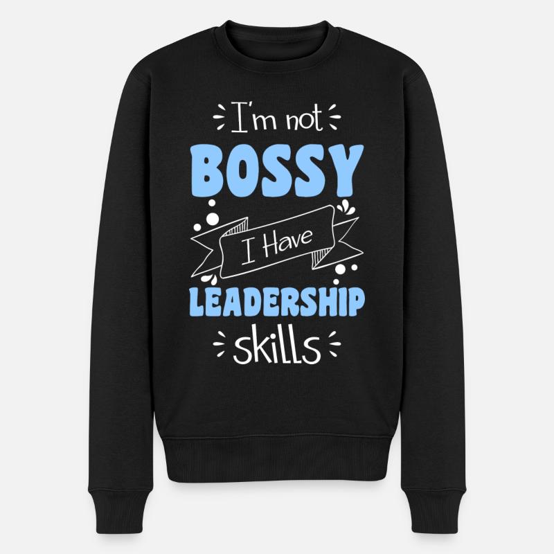 Chef employé de carrière - Pull Premium bio Homme - noir