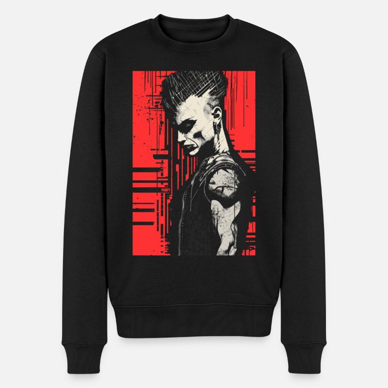 Génération X - Pull Premium bio Homme - noir