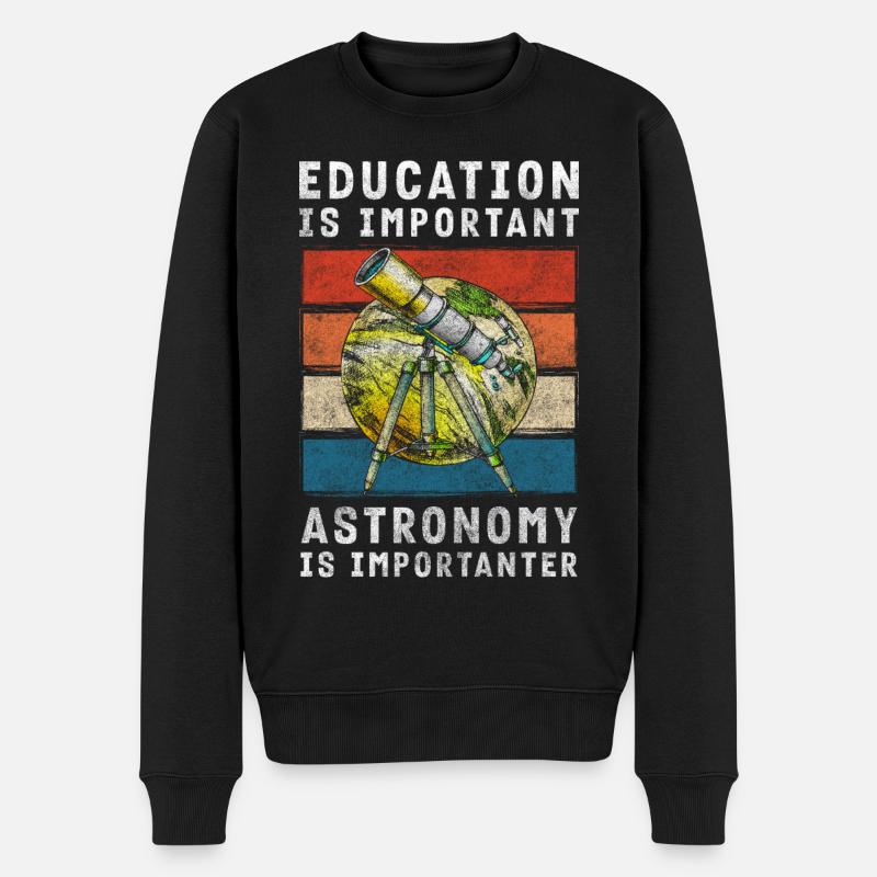 Univers Galaxy Hobby - Pull Premium bio Homme - noir