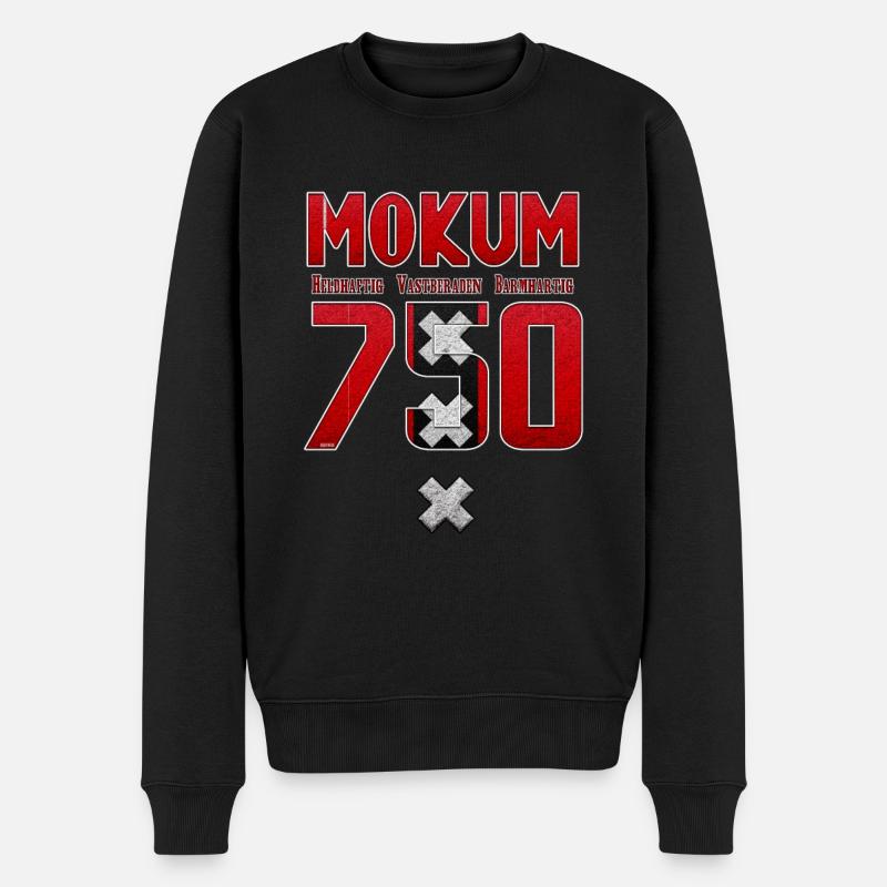 Amsterdam 750 HVB - Maglione ecologico premium da uomo - nero