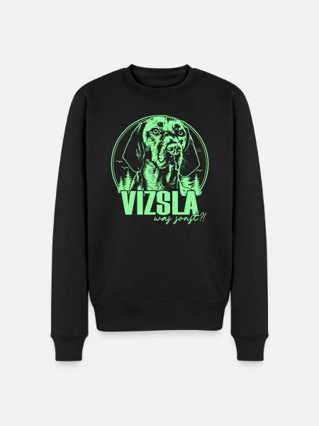 Vizsla - Men's Premium Organic Jumper - black