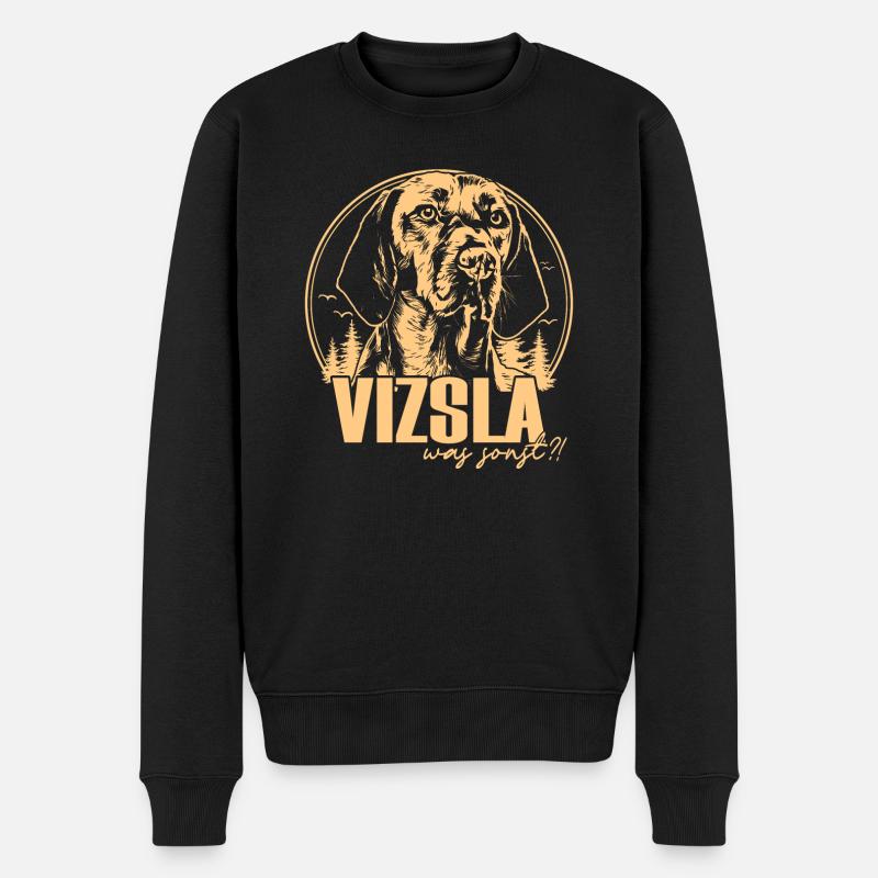 Magyar Vizsla - Pull Premium bio Homme - noir