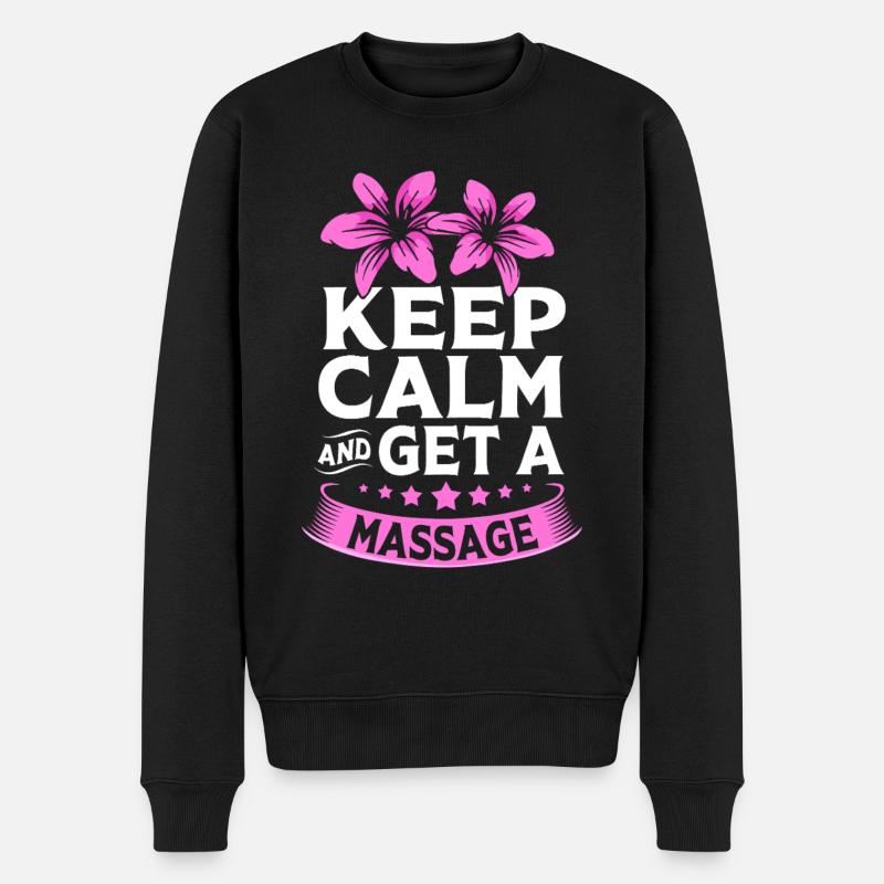 masser - Pull Premium bio Homme - noir