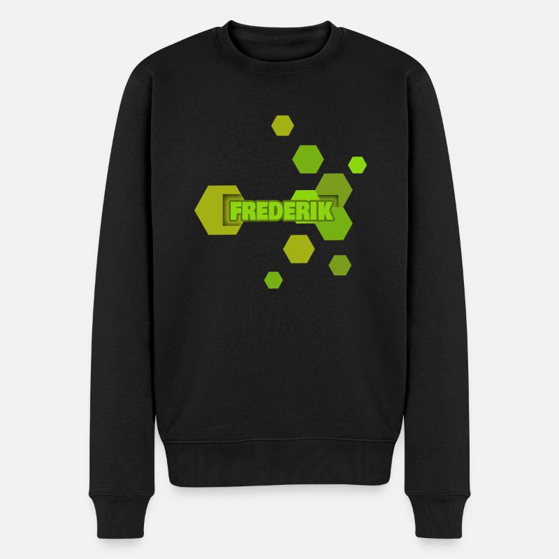 Frederik - Pull Premium bio Homme - noir