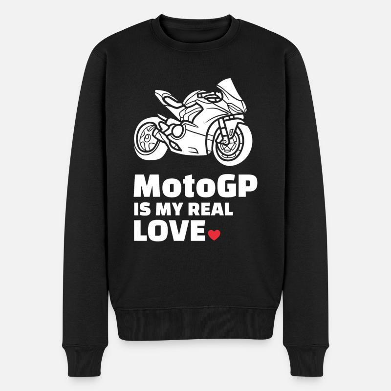 J’adore le Motogp - Pull Premium bio Homme - noir