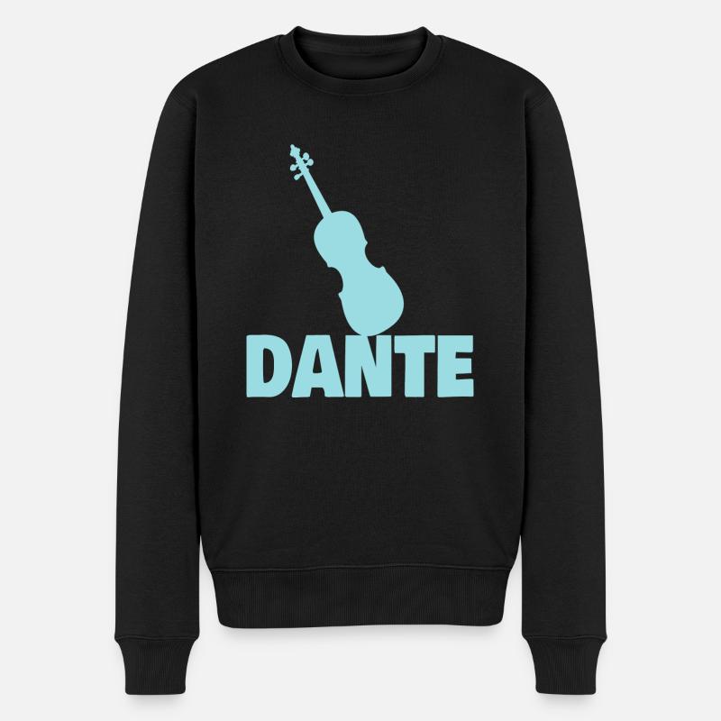 Geschenk für Dante - Männer Premium Bio Pullover - Schwarz