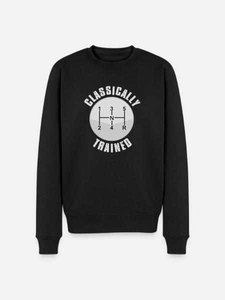 Manual transmission Gearshift Manual transmission - Men's Premium Organic Jumper - black
