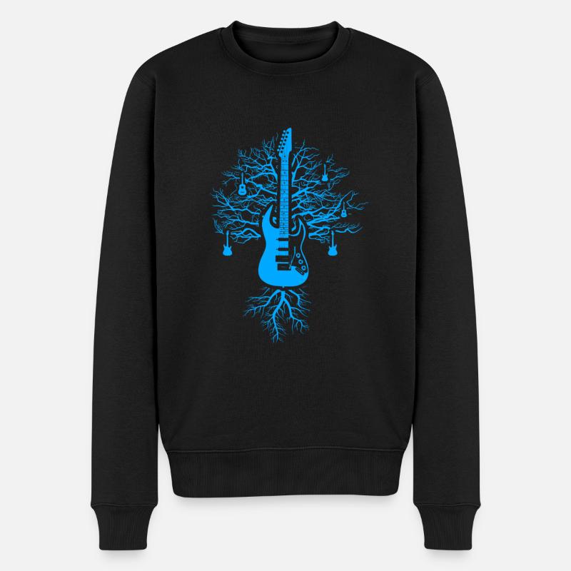 Guitar - Pull Premium bio Homme - noir