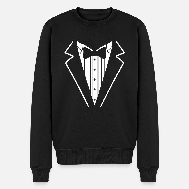 Tuxedo - Pull Premium bio Homme - noir