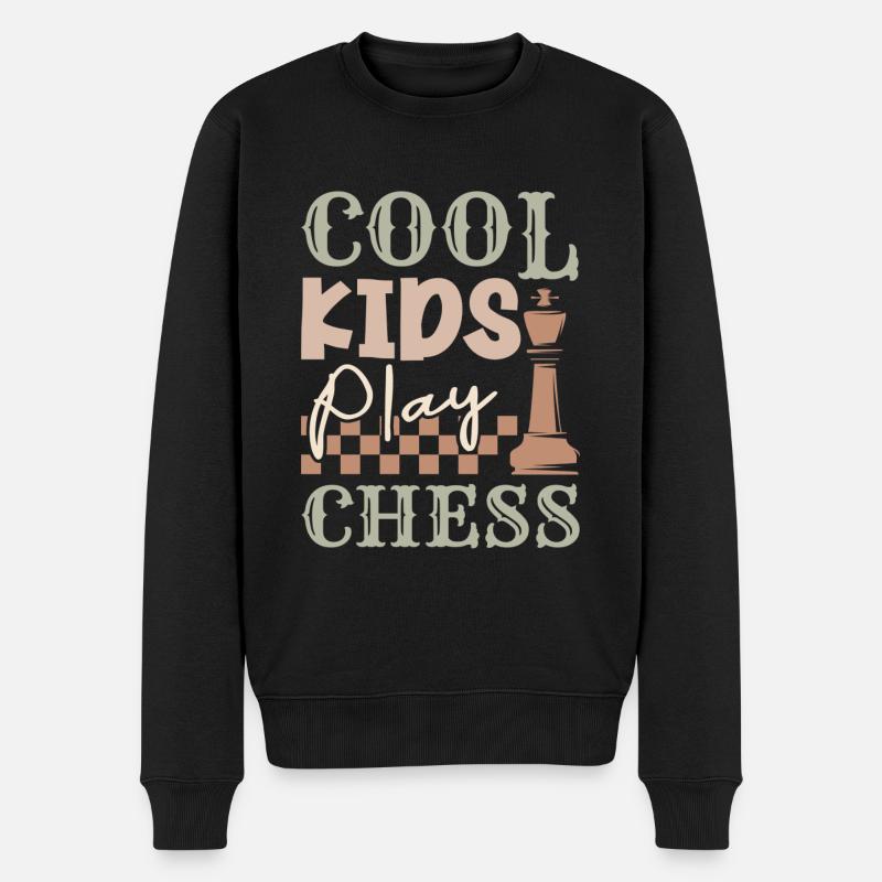 Cool Kids Play Chess Chess Chess Game - Pull Premium bio Homme - noir