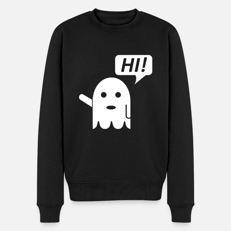 fantôme mignon - Pull Premium bio Homme - noir