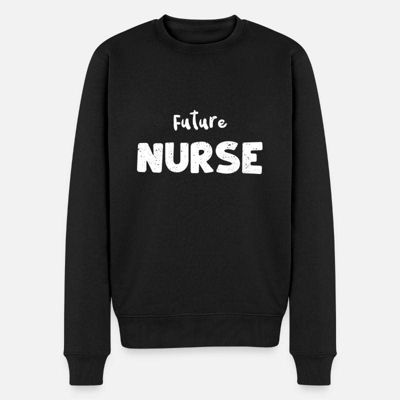 Future infirmière - Infirmière - Pull Premium bio Homme - noir