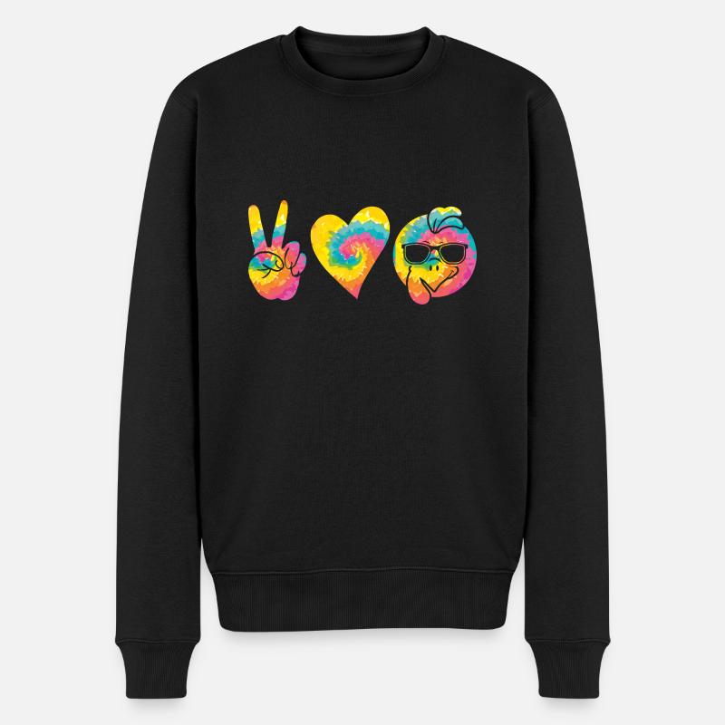 Poulets Coq Dinde - Pull Premium bio Homme - noir