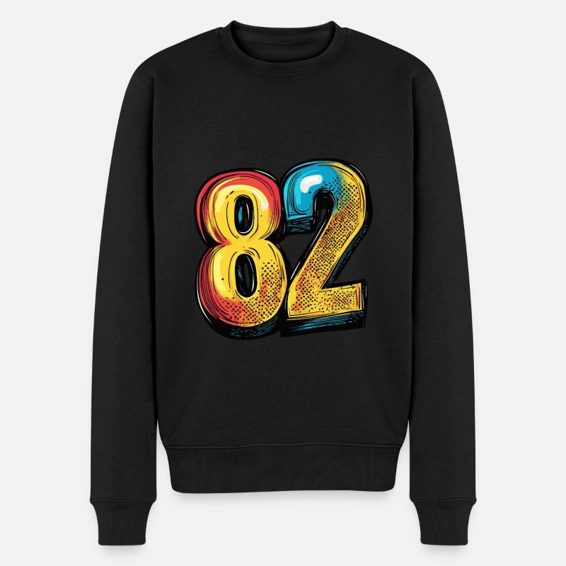 Bande dessinée 82 numéros - Pull Premium bio Homme - noir
