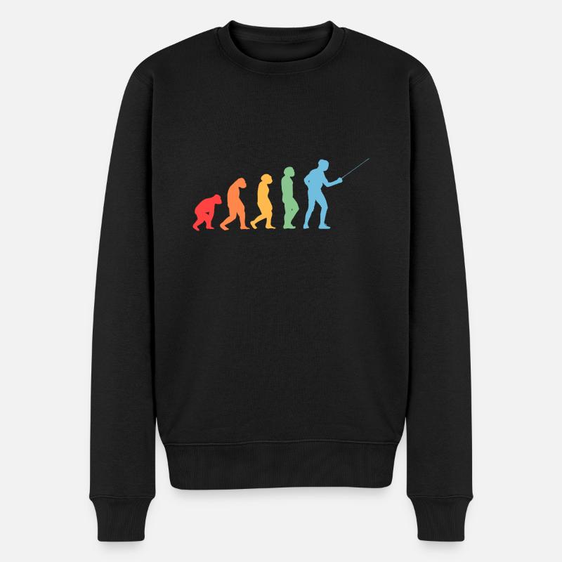 Escrime Evolution Escrime - Pull Premium bio Homme - noir