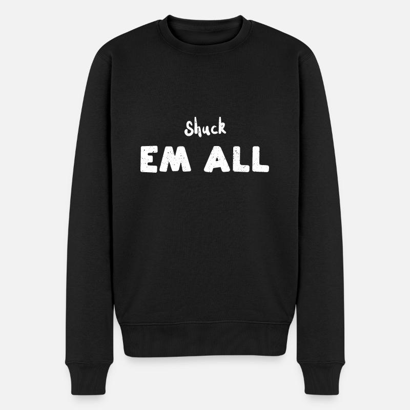 Shuck Em All - Crustacés - Pull Premium bio Homme - noir