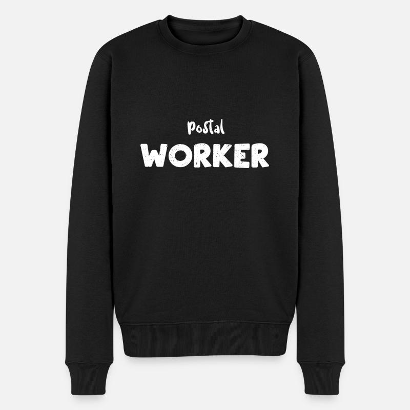 Postier - Employé - Pull Premium bio Homme - noir