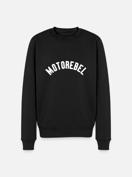 Moto Rebel - Men's Premium Organic Jumper - black