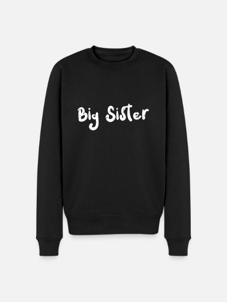 Big Sister - Sister - Men's Premium Organic Jumper - black