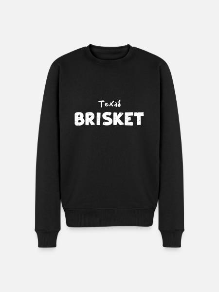 Texas Brisket - BBQ - Men's Premium Organic Jumper - black