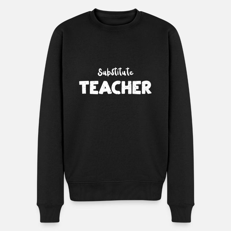 Enseignant suppléant - Enseignant - Pull Premium bio Homme - noir