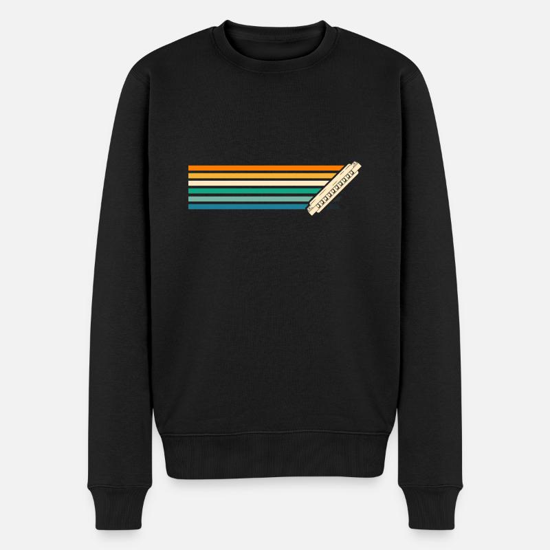 Harmonica Harmonica - Pull Premium bio Homme - noir