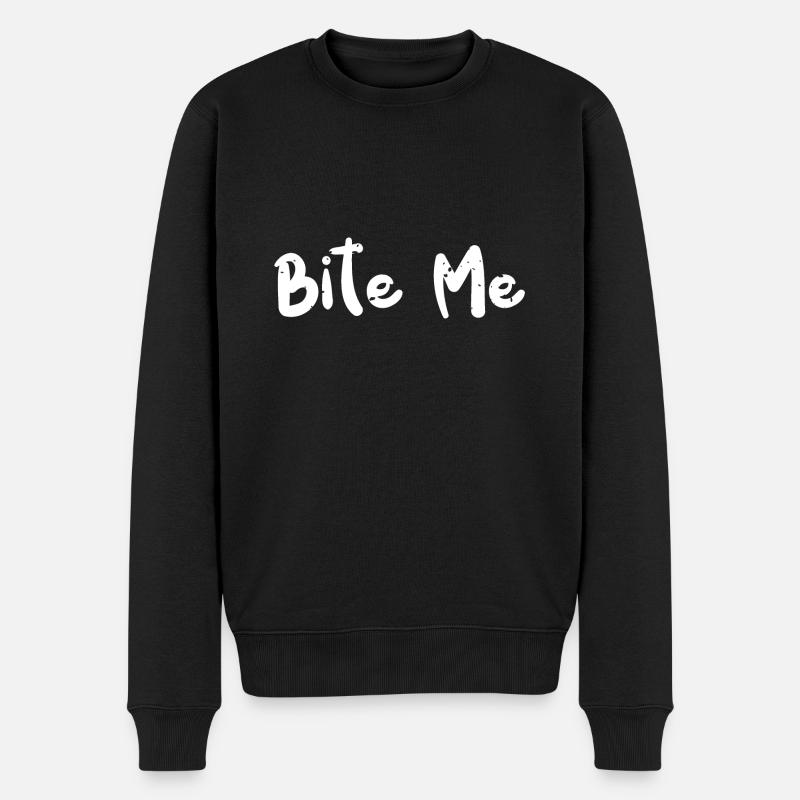Me - Plantes - Pull Premium bio Homme - noir