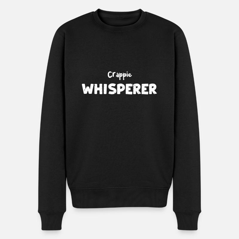 Crappie Whisperer - Poisson - Pull Premium bio Homme - noir