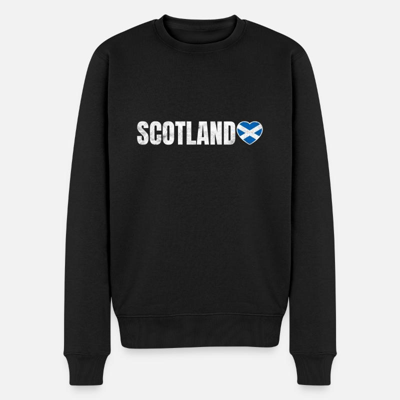 Ecosse - Pull Premium bio Homme - noir