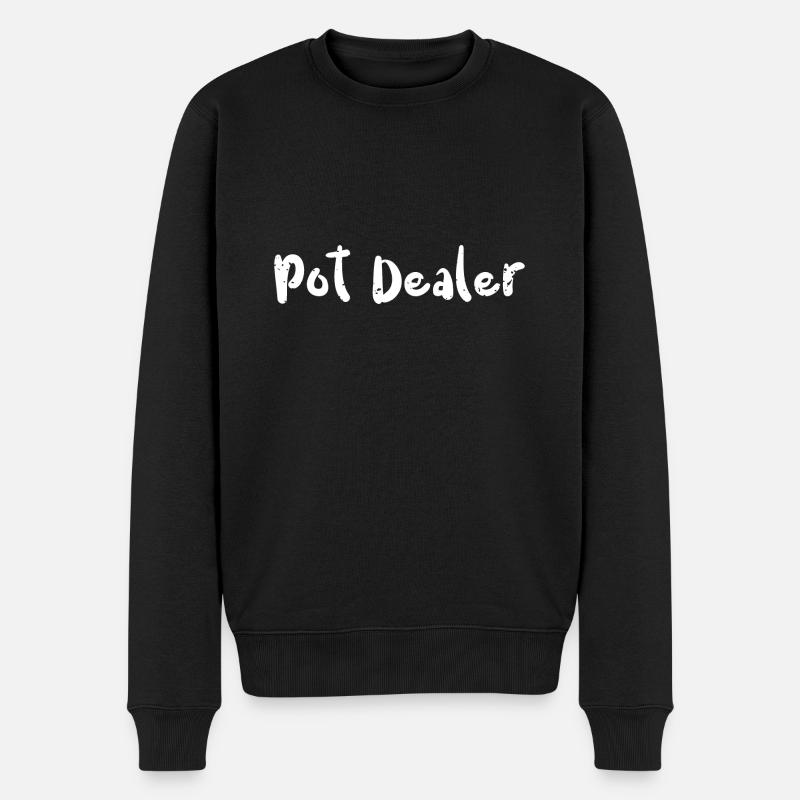Marchand de pot - Poterie - Pull Premium bio Homme - noir