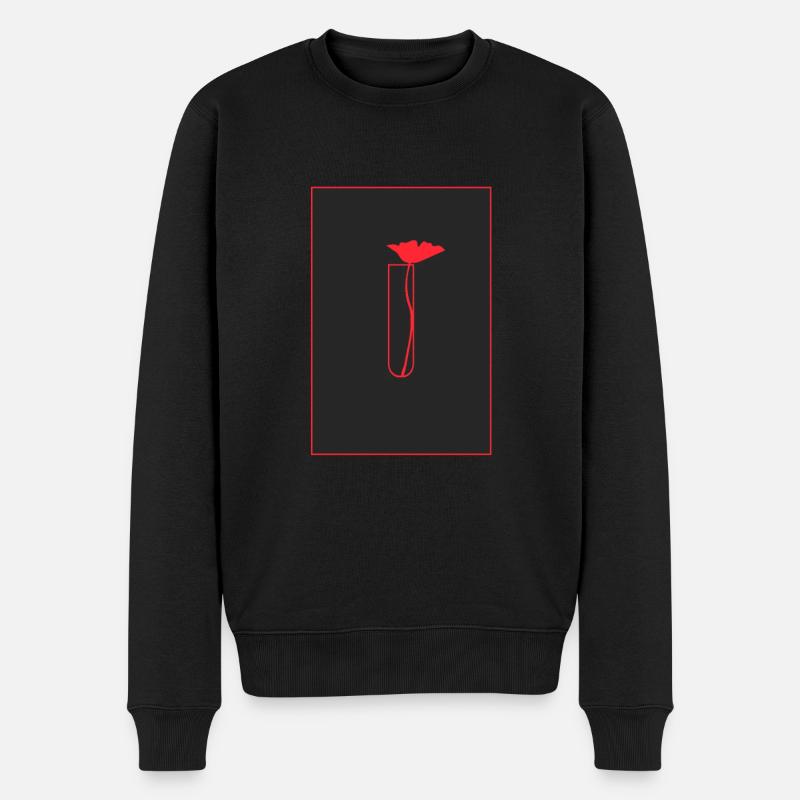Coquelicot - Pull Premium bio Homme - noir