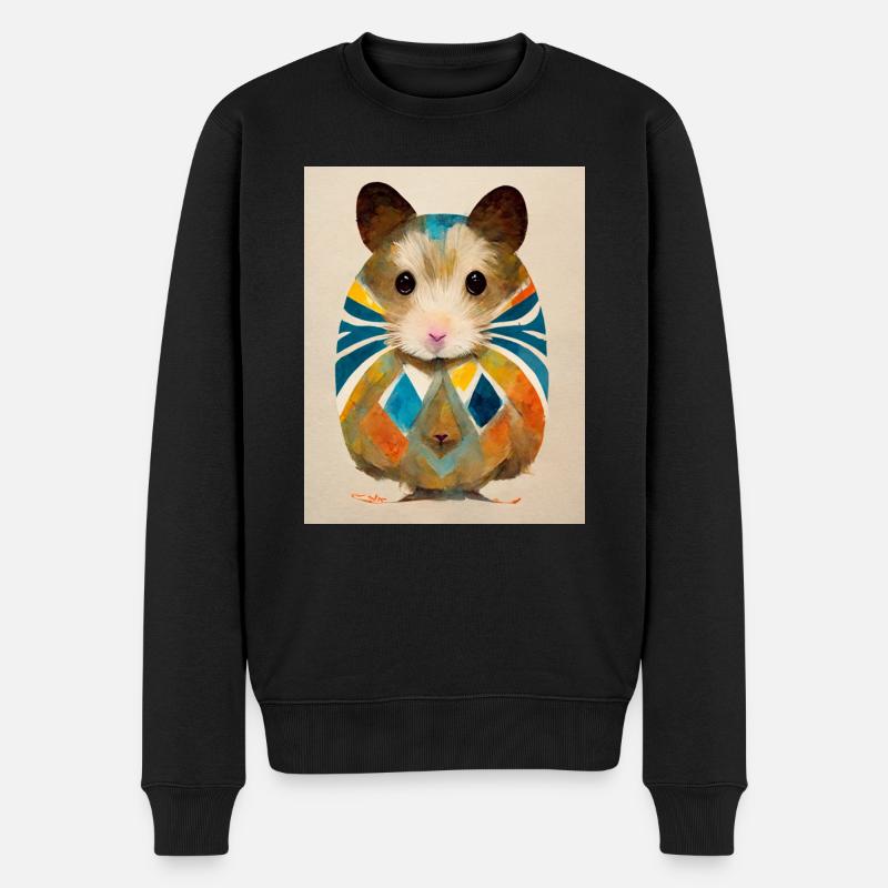 Résumé du hamster - Pull Premium bio Homme - noir