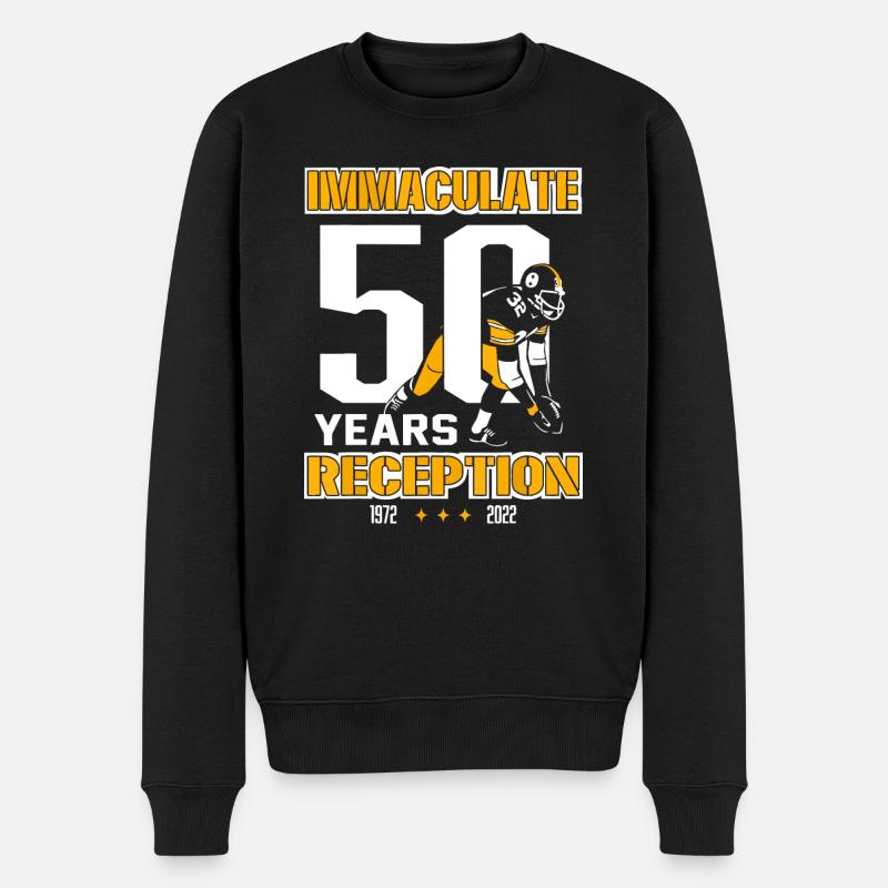 Immaculate 50 Years Reception Pittsburgh - Pull Premium bio Homme - noir