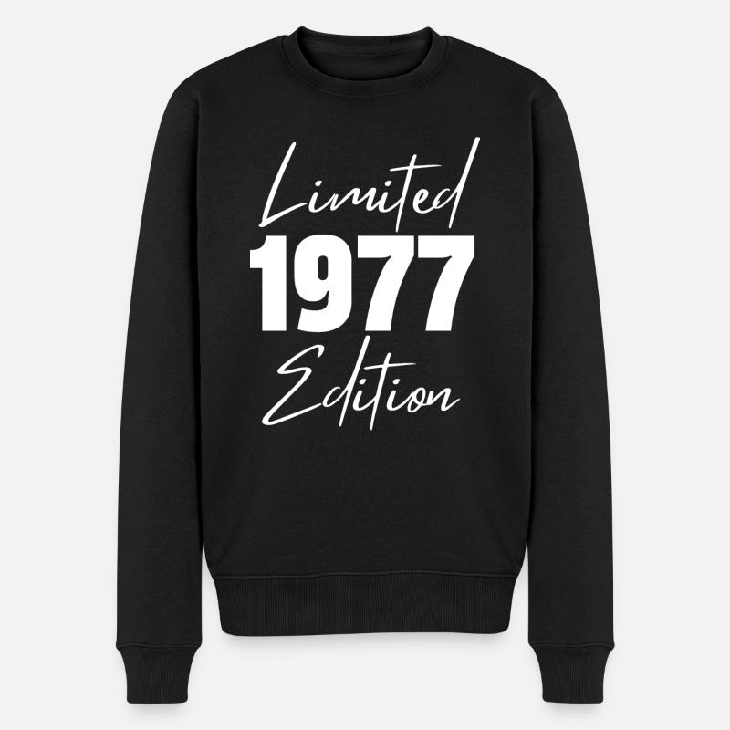 1977 Édition limitée - Pull Premium bio Homme - noir