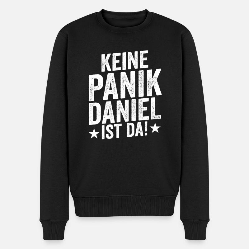 Prénom Daniel - Pull Premium bio Homme - noir