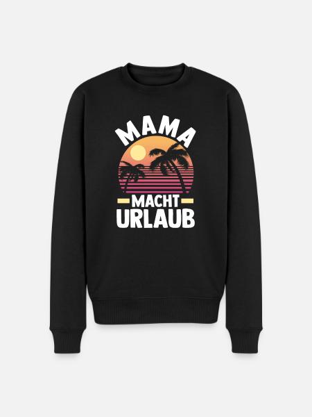Vacancier Mère Maman - Pull Premium bio Homme - noir